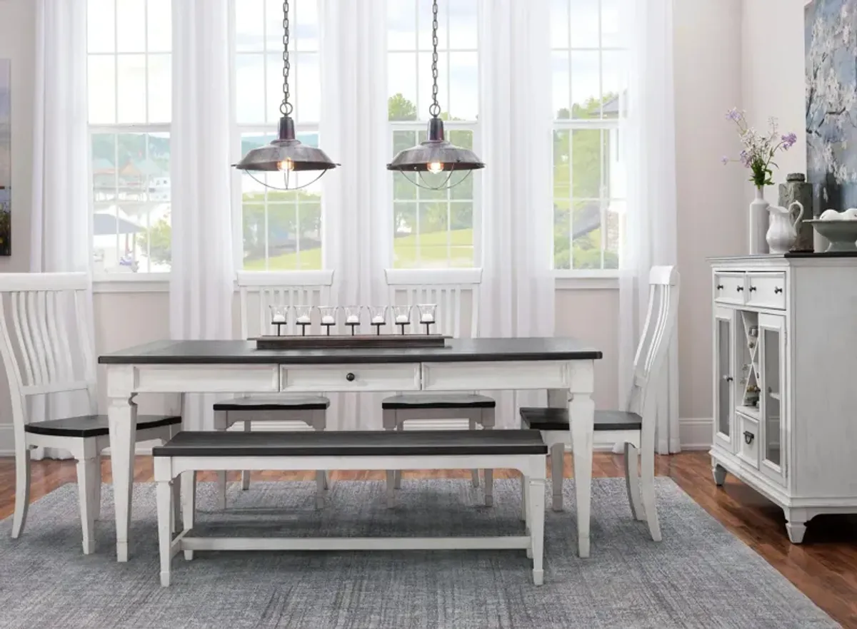 Shelby Collection in White / Gray by Liberty Furniture