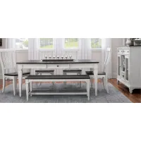 Shelby Collection in White / Gray by Liberty Furniture
