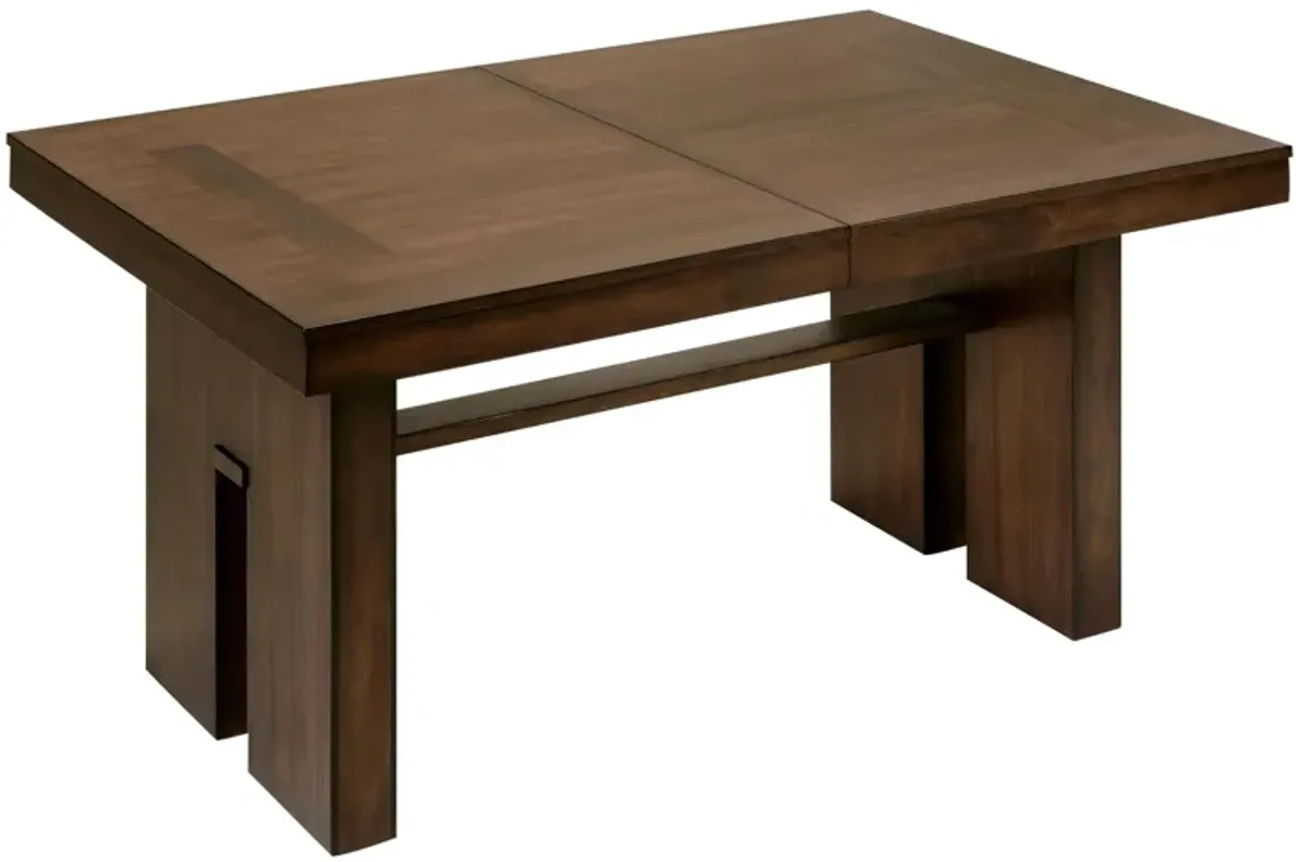 Teagan Dining Table W/ Leaf in Walnut by Homelegance