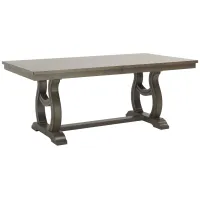 Lorient Dining Table w/ Leaf in Light Brown by Homelegance