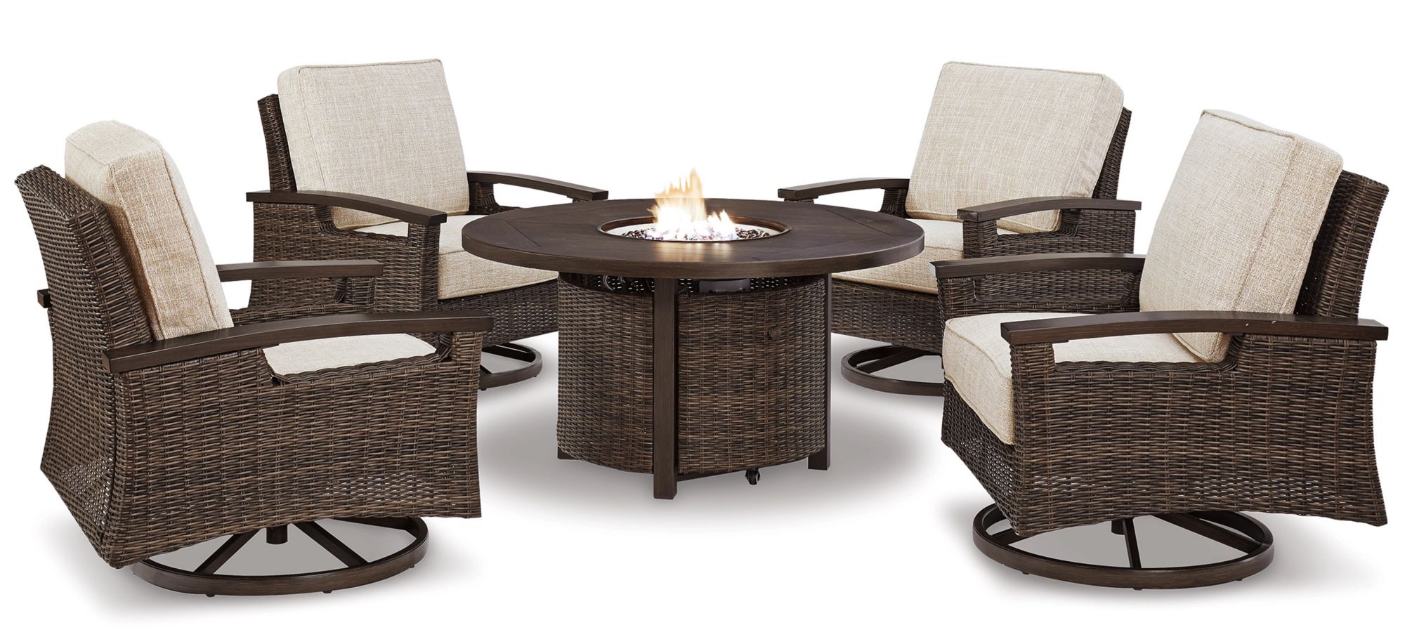 Paradise Trail Outdoor Dining Set 5pc 