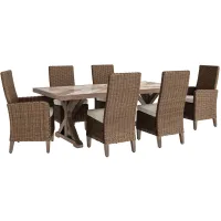 Beachcroft 7-pc Dining Set in Brown by Ashley Furniture