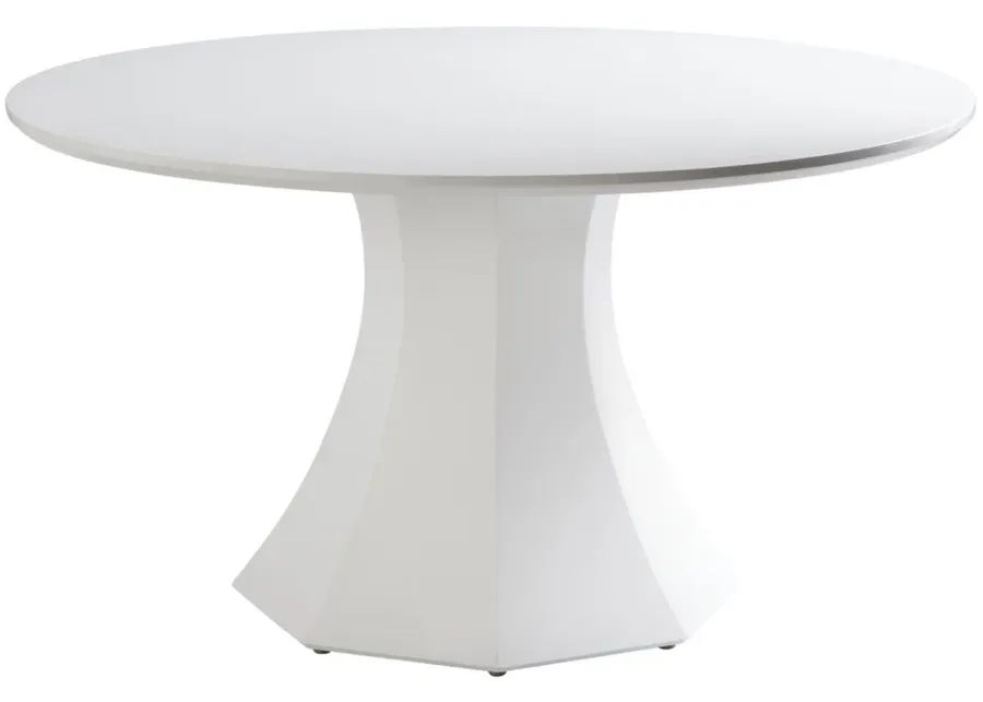 Sanara 55" Dining Table in White by Sunpan