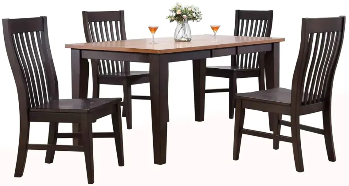 Choices 5-pc. Dining Set in Black by ECI