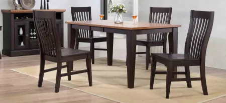 Choices 5-pc. Dining Set in Black by ECI