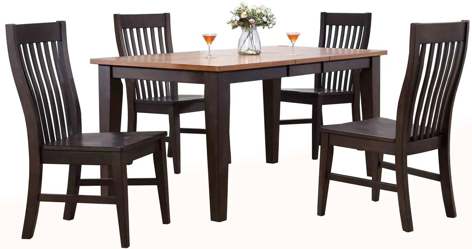 Choices 5-pc. Dining Set in Black by ECI