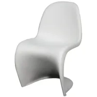 Groovy Dining Chair: Set of 4 in White by New Pacific Direct