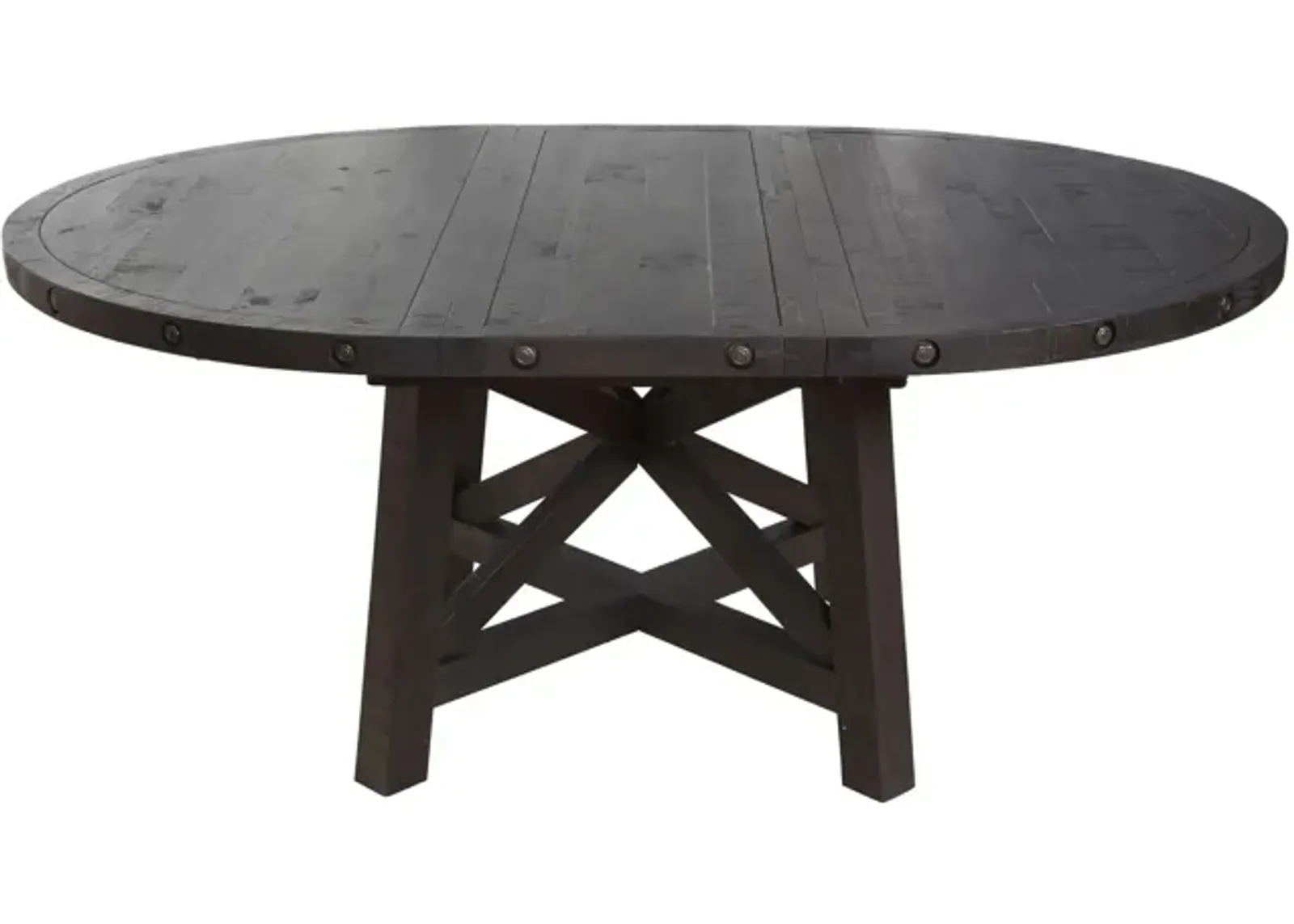 Zabela Round Dining Table w/ Leaf