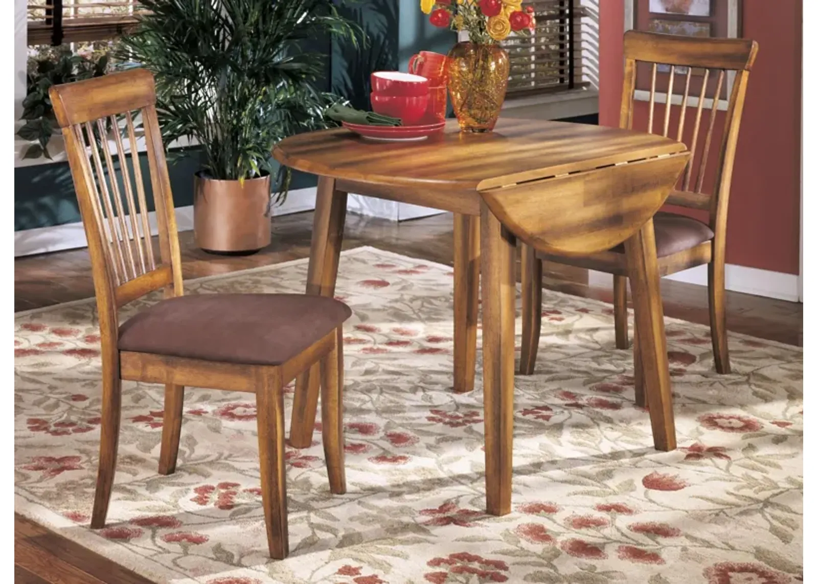 Berringer 3-pc. Dining Set in Rustic Brown by Ashley Furniture