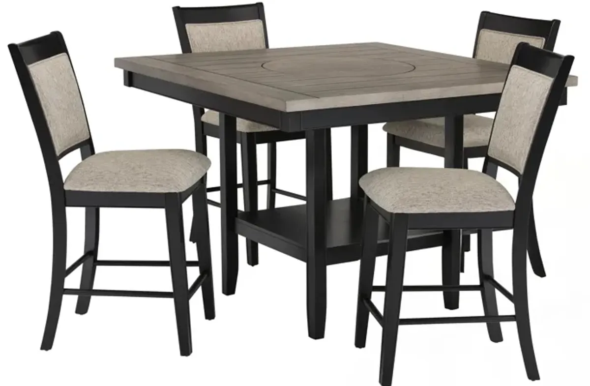 Lysander 5-pc. Counter-Height Dining Set