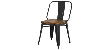 Brian Dining Chair in Black by New Pacific Direct