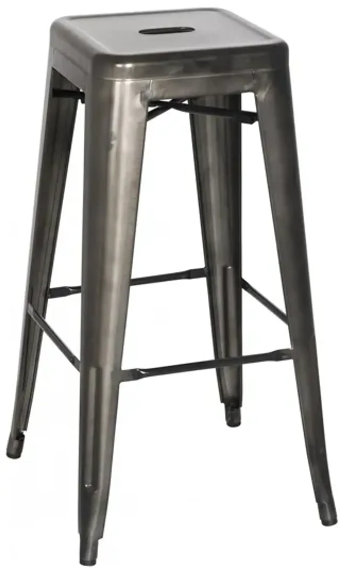 Metropolis Backless Bar Stool: Set of 4