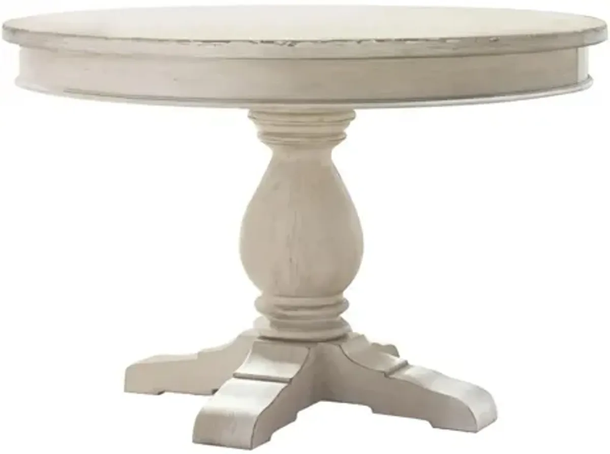 Aberdeen Round Dining Table w/ Leaf