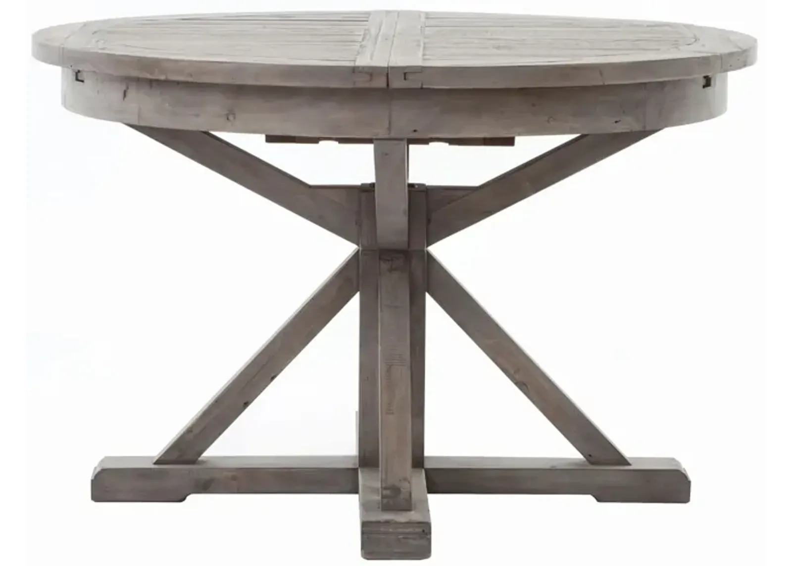 Cintra Dining Table W/ Leaf in Rustic Black Olive by Four Hands