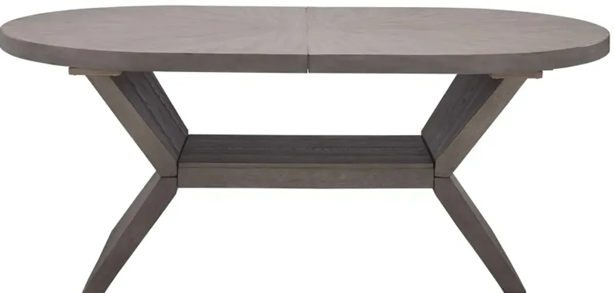 Aldo 2-pc. Dining Table in Gray by Davis Intl.