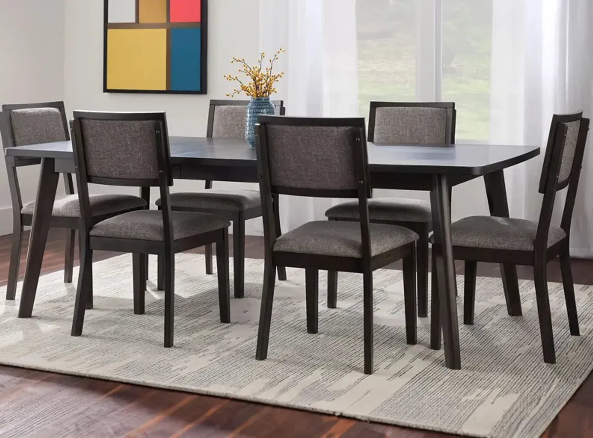 Timberbrook 7-pc. Dining Set in Walnut by Crown Mark