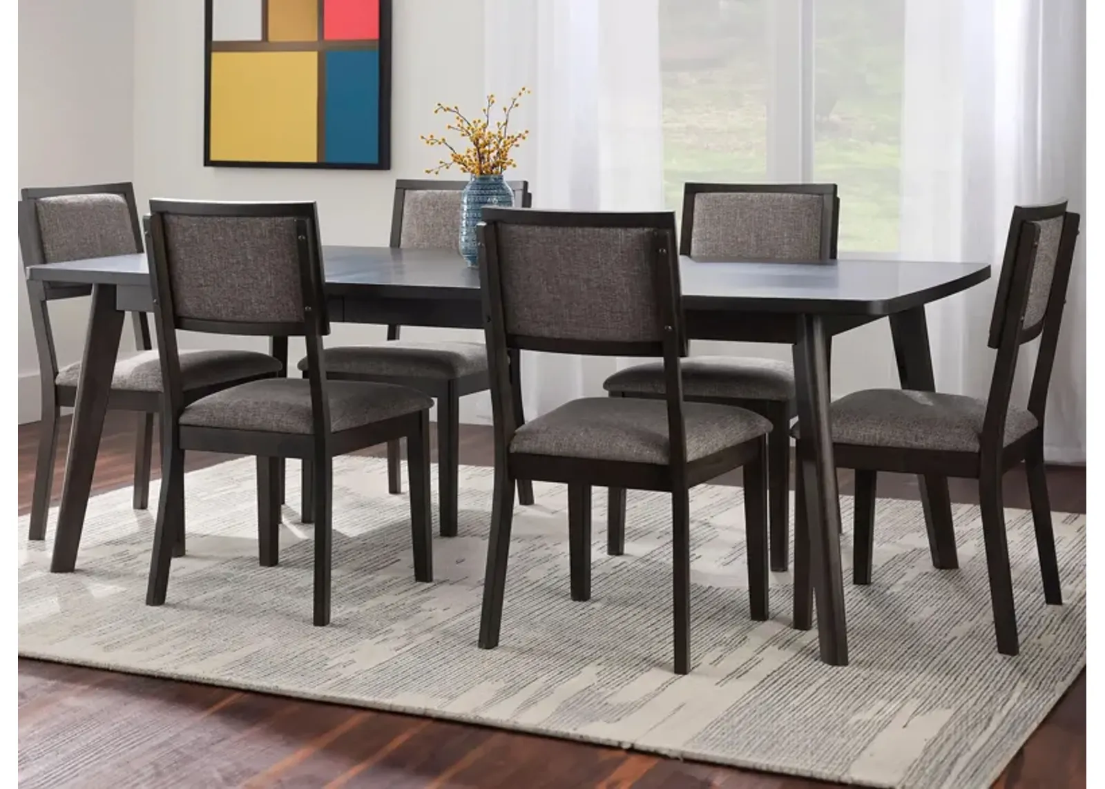 Timberbrook 7-pc. Dining Set in Walnut by Crown Mark