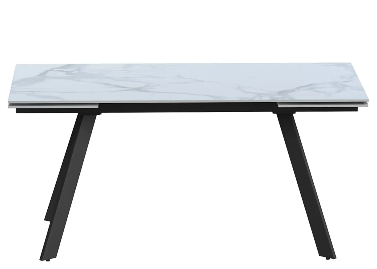 Alexis Dining Table in Gray by Chintaly Imports