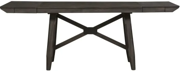 Double Bridge Counter Height Dining Table
