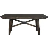 Double Bridge Dining Table in Dark Brown by Liberty Furniture