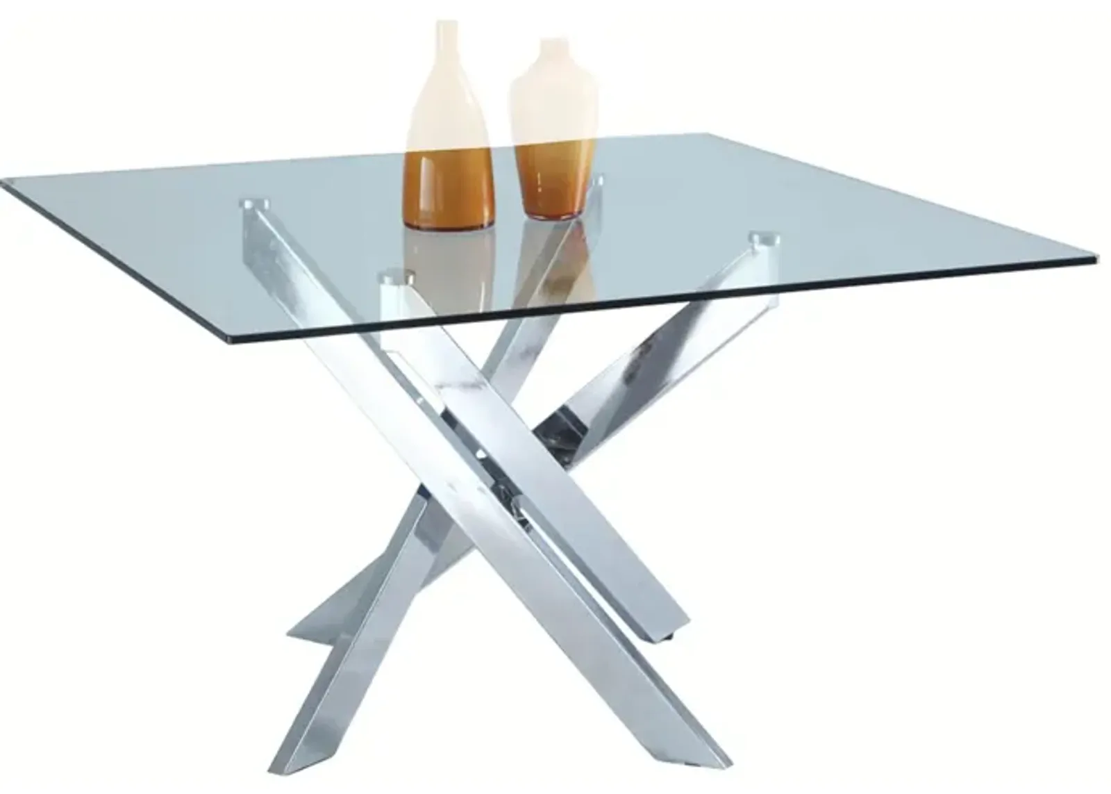 Pixie Dining Table in Clear by Chintaly Imports