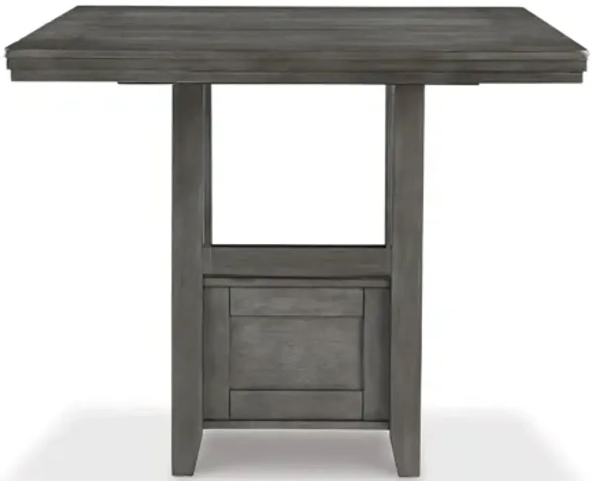 Halville Counter Height Dining Table in Gray by Ashley Furniture