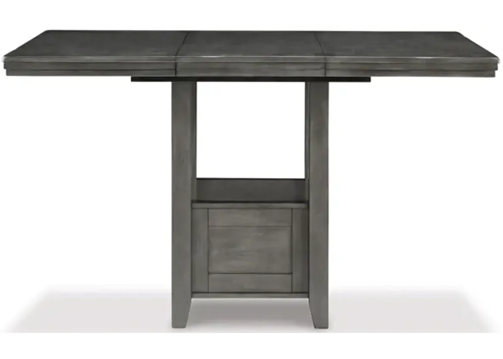 Halville Counter Height Dining Table in Gray by Ashley Furniture