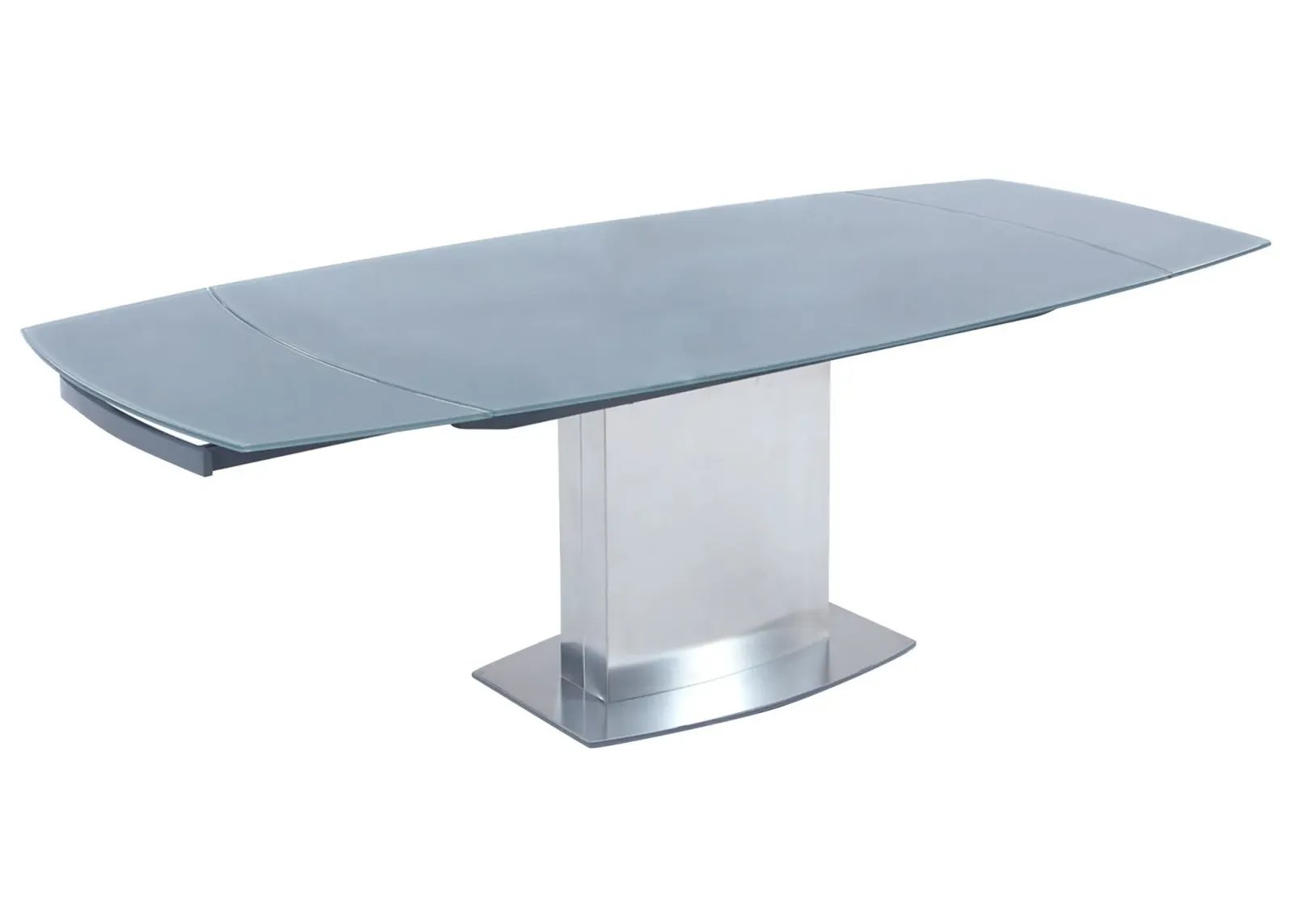 Mavis Dining Table w/ Leaves in Gray by Chintaly Imports