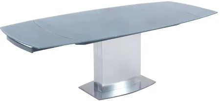 Mavis Dining Table w/ Leaves in Gray by Chintaly Imports