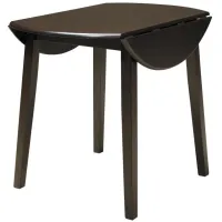 Hammis Drop Leaf Dining Table in Dark Brown by Ashley Furniture