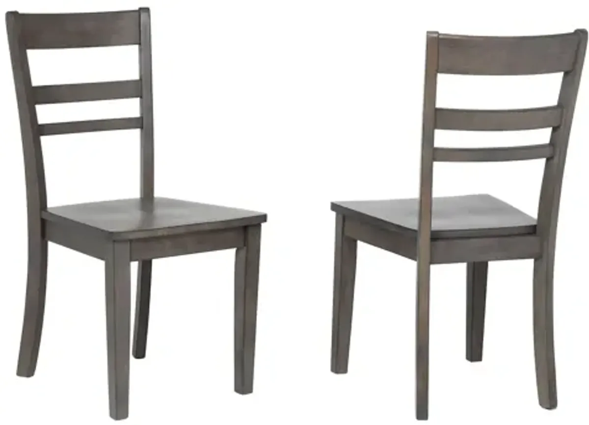 Eastlane Slat Back Dining Chair: Set of 2