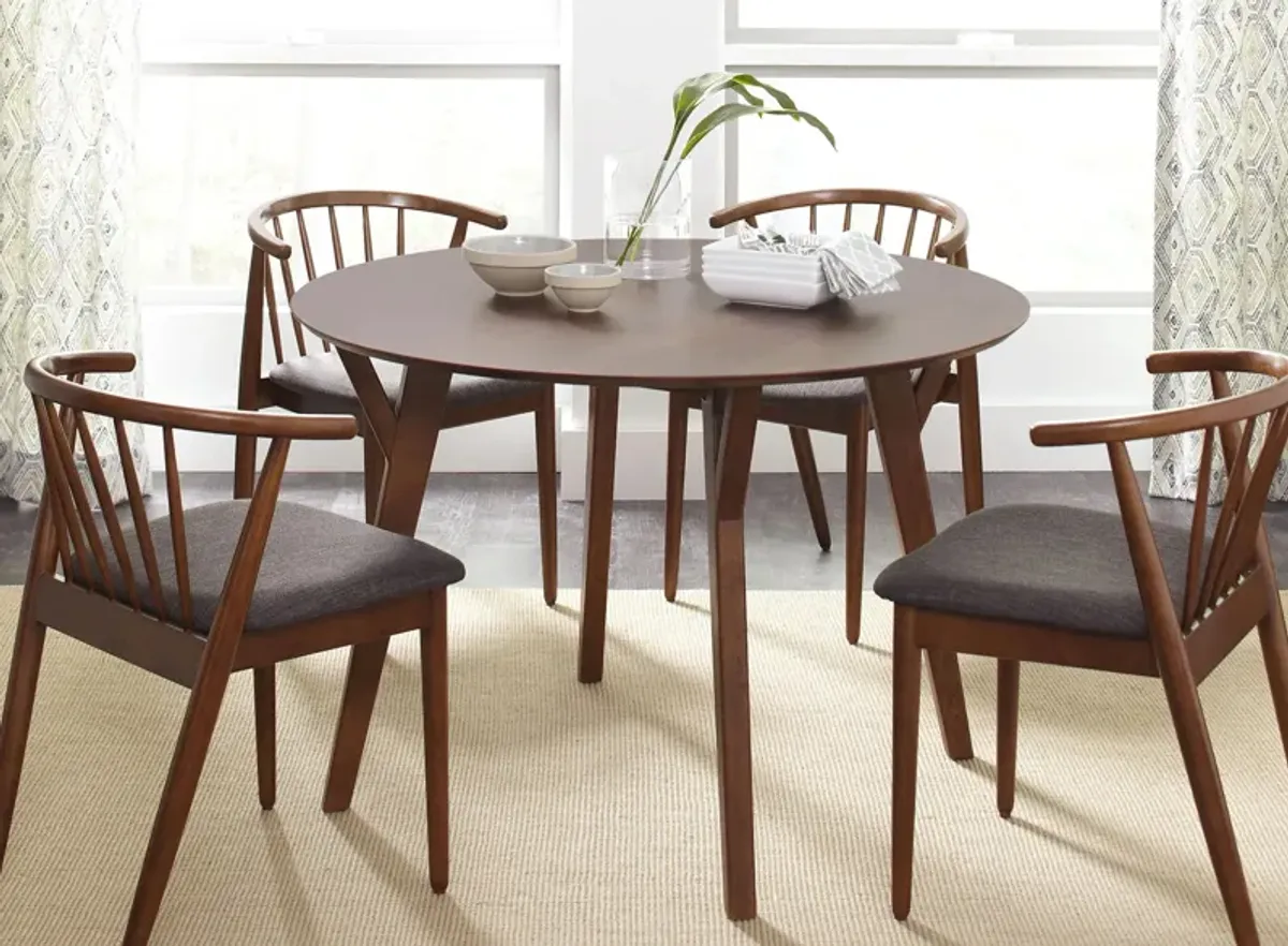 Copenhagen 5-pc. Dining Set in Walnut by Jofran