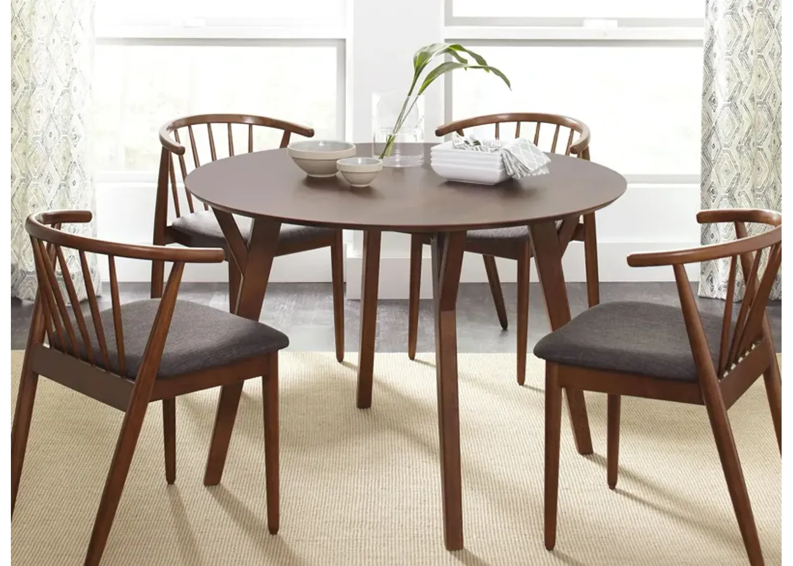 Copenhagen 5-pc. Dining Set in Walnut by Jofran