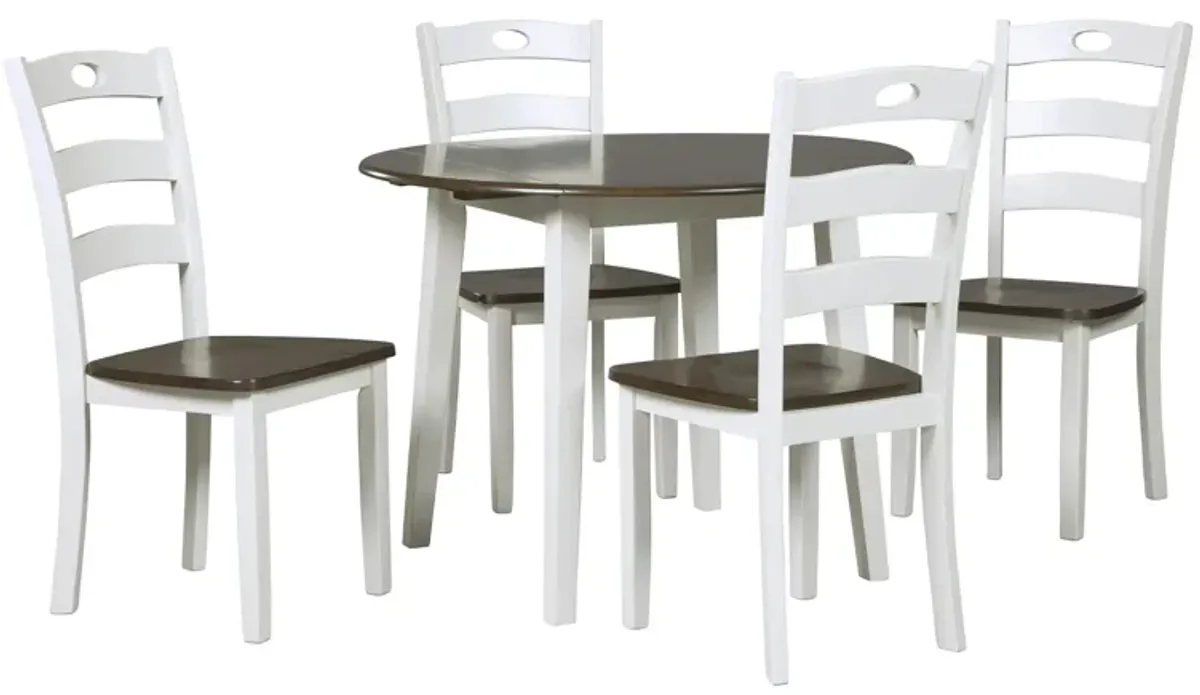 Tenley 5-pc Drop Leaf Dining Set