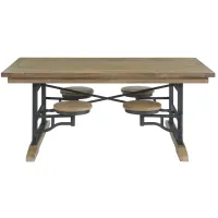 Highland Cafeteria Table in Sandwash by Intercon