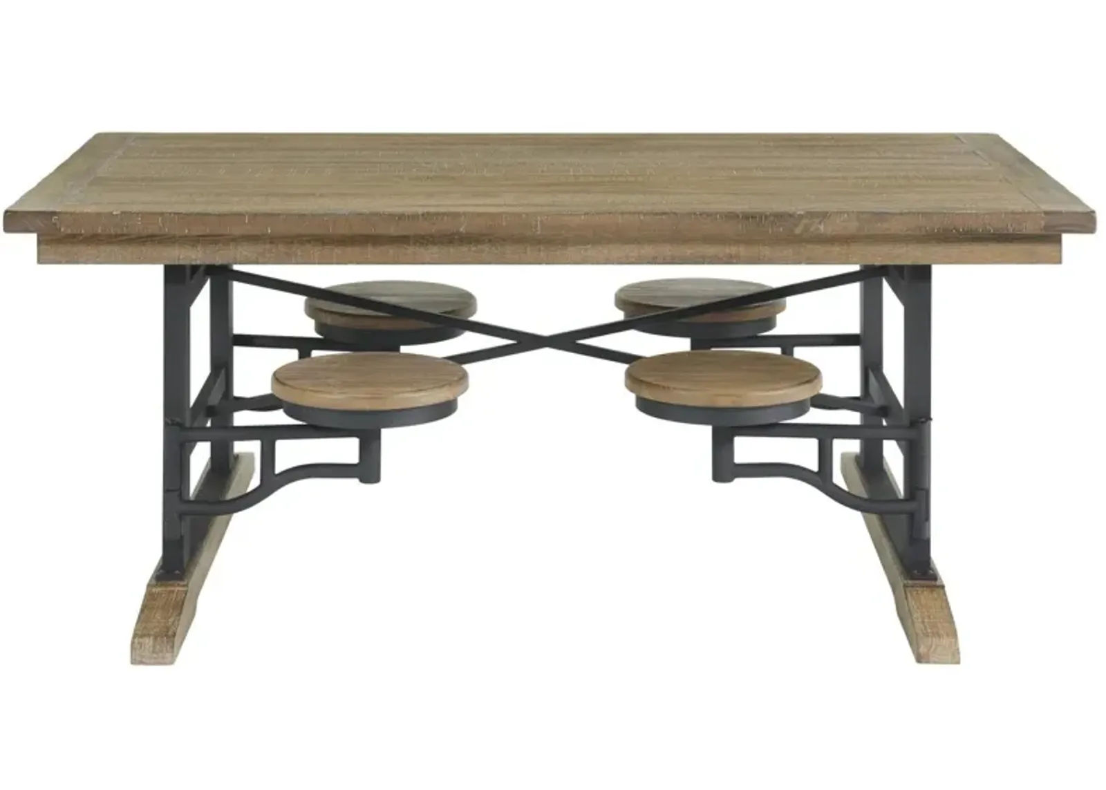 Highland Cafeteria Table in Sandwash by Intercon