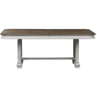 Birmingham Dining Table w/ Leaf in White by Liberty Furniture