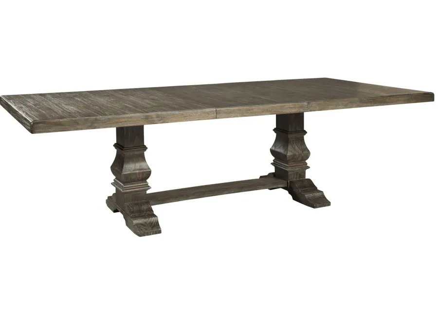 Wyndahl Dining Table in Rustic Brown by Ashley Furniture