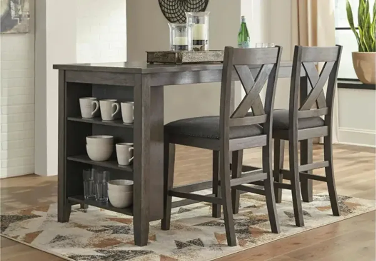 Nash 3-pc. Counter-Height Dining Set