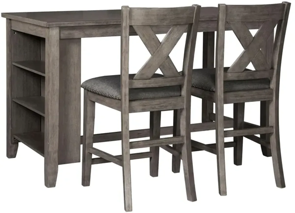 Nash 3-pc. Counter-Height Dining Set