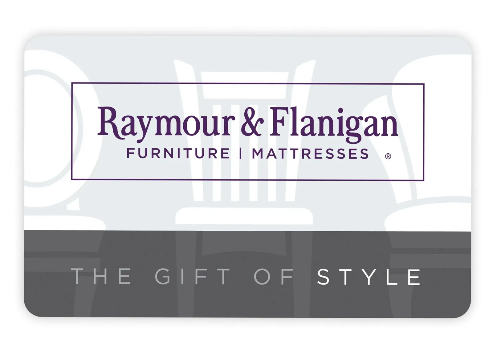 $100 Raymour & Flanigan Gift Card w/ Purchase by Raymour & Flanigan Promotional Products