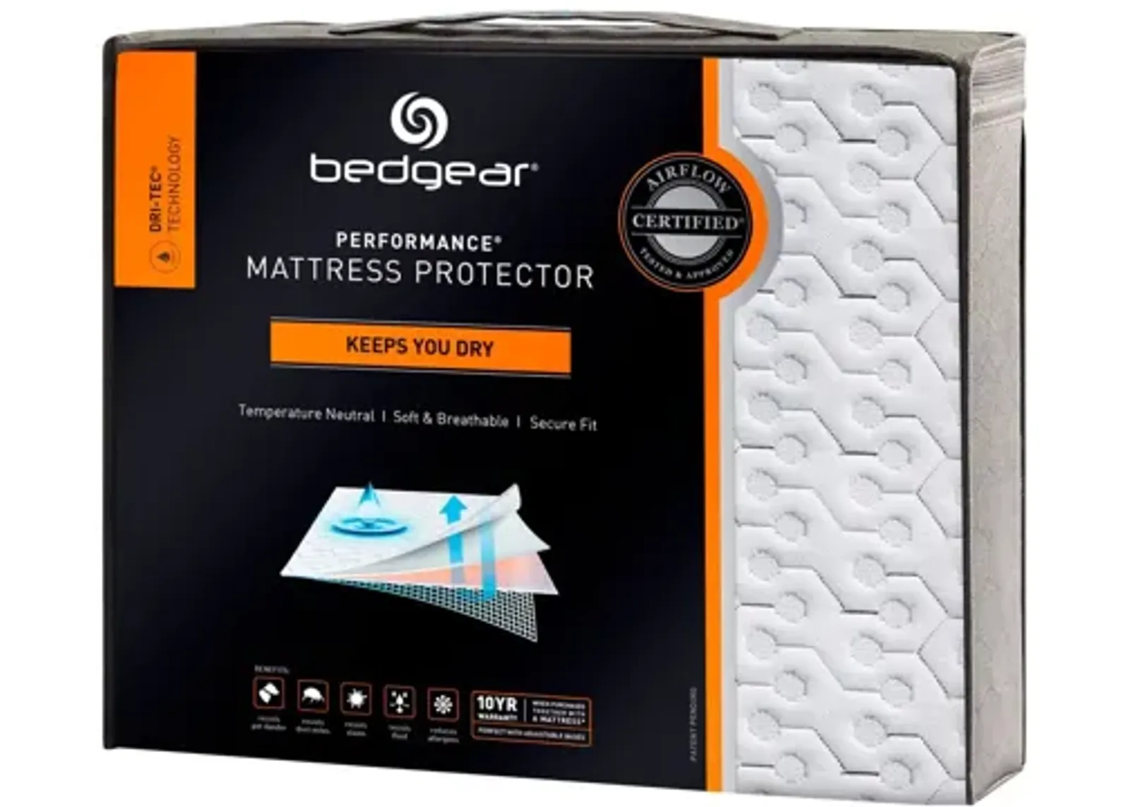 BEDGEAR Dri-Tec® Performance® Mattress Protector by Bedgear