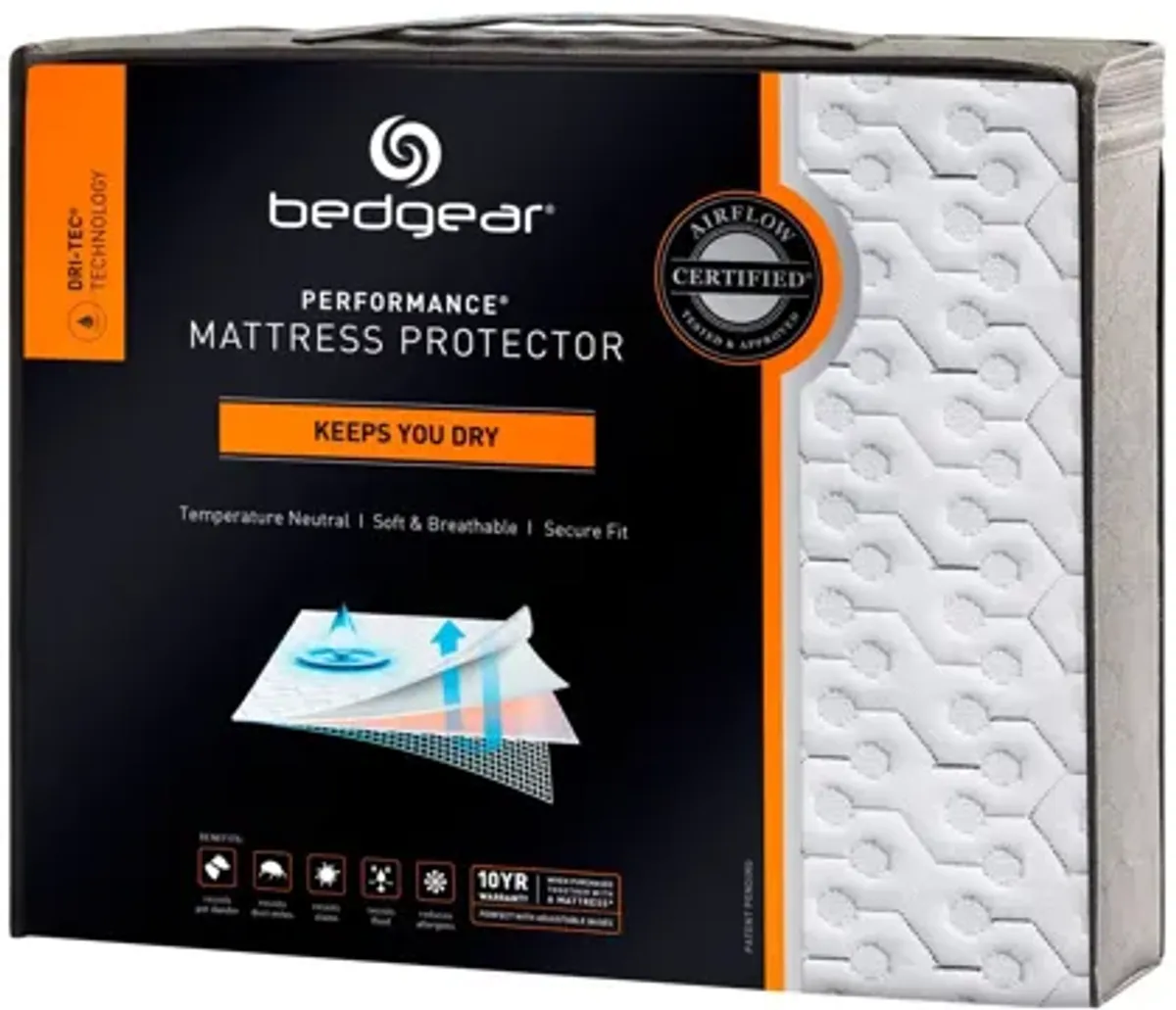 BEDGEAR Dri-Tec® Performance® Mattress Protector by Bedgear