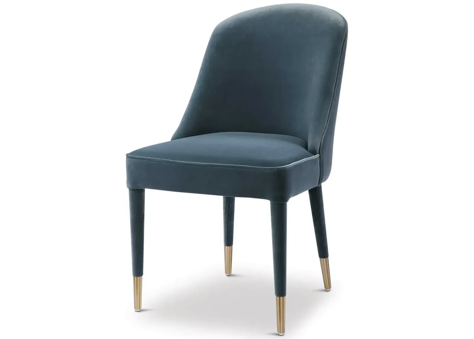 Brie Blue Armless Chair