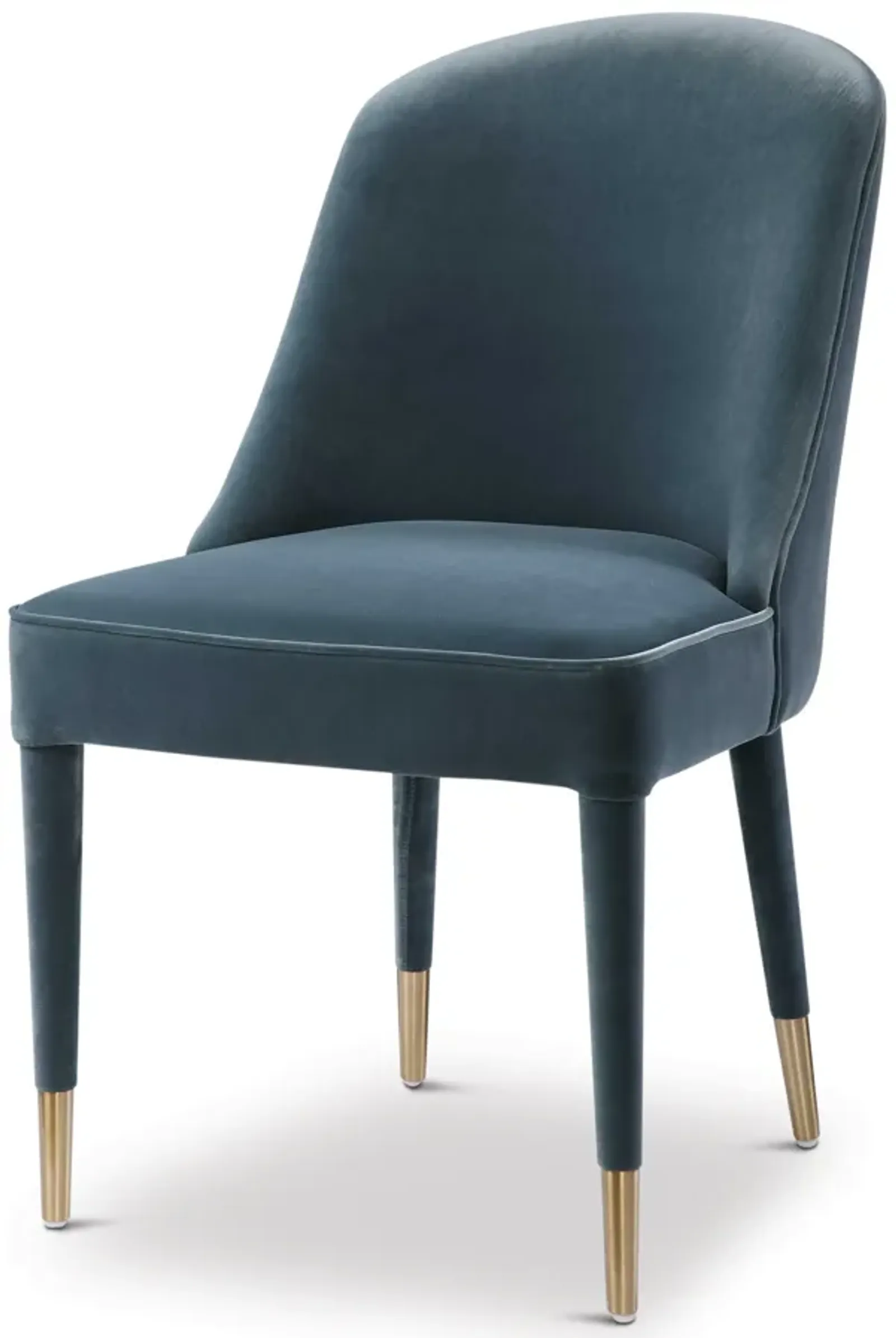 Brie Blue Armless Chair