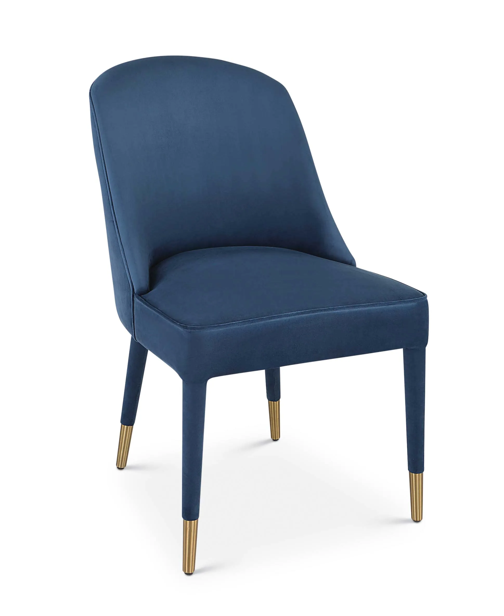 Brie Sapphire Armless Chair