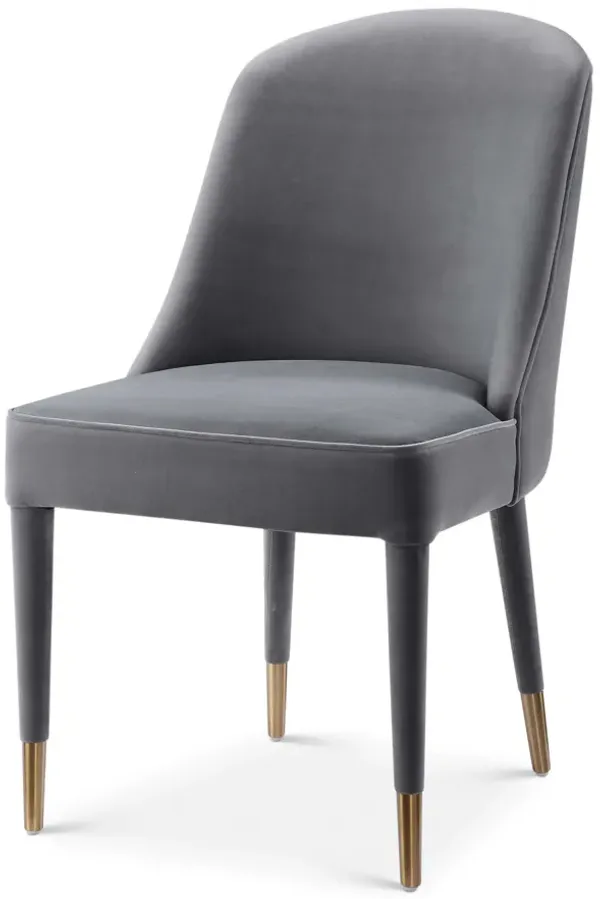 Brie Gray Armless Chair