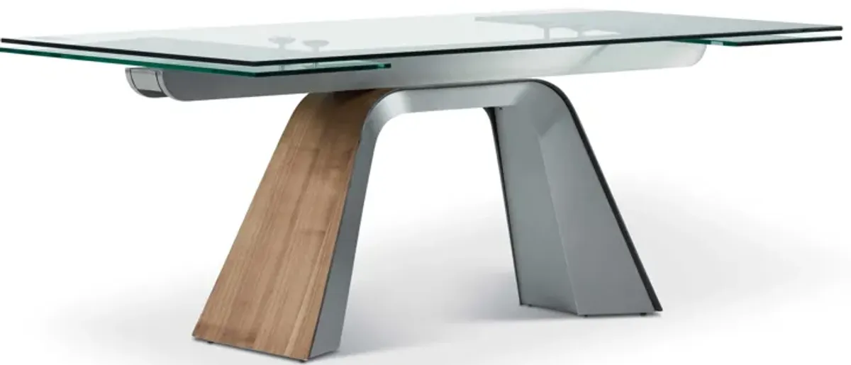 Harlan Glass Extension Table