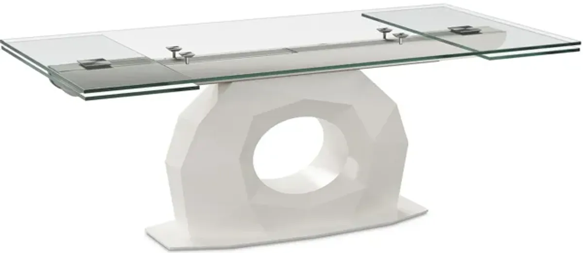 Edra Dining Table With Glass Top