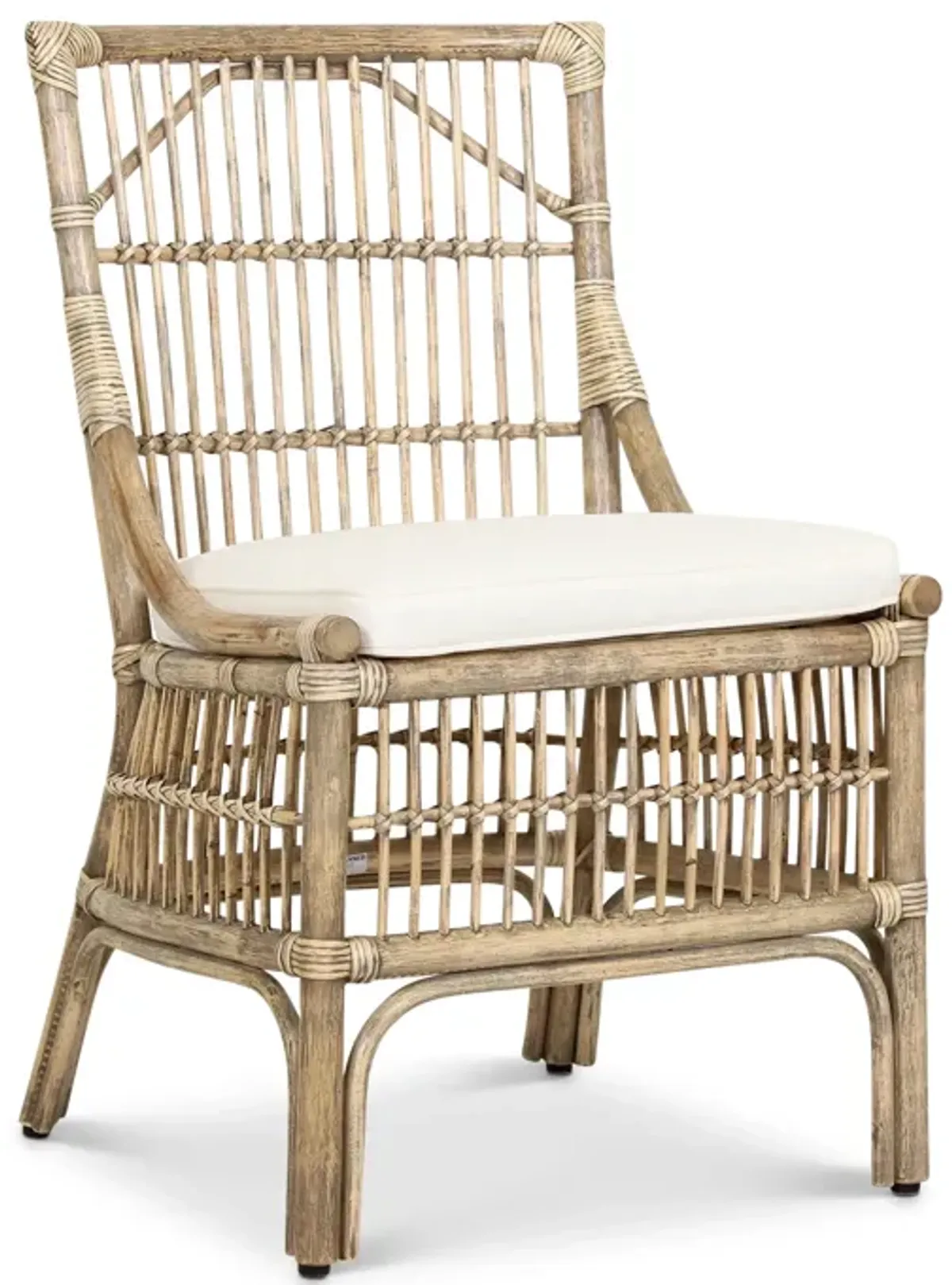 Winston II Rattan Side Chair - Antique Natural